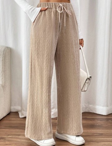 Pantaloni Shein, bej