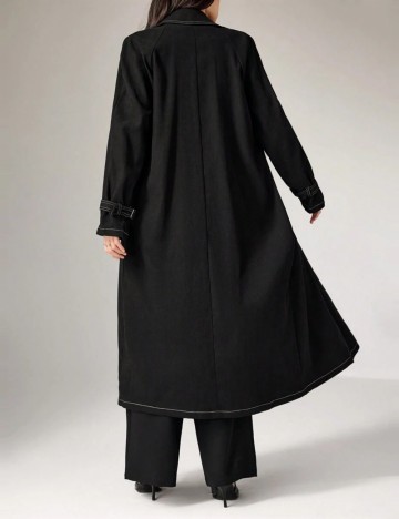 Trench Shein, negru