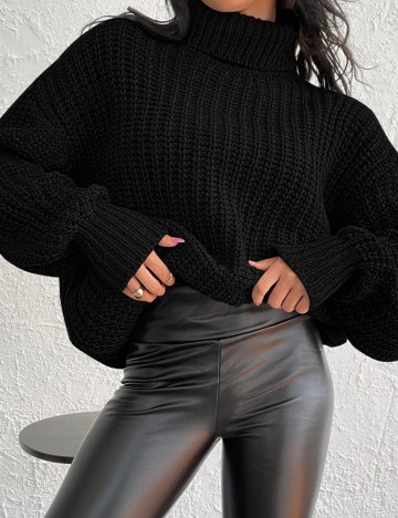 Pulover Shein, negru