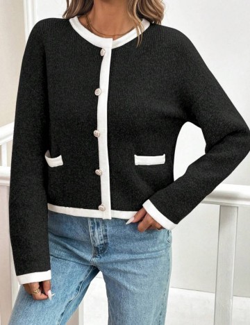 Cardigan Shein, negru