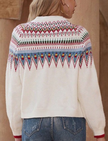 Pulover Shein, crem
