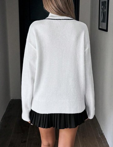 Pulover Shein, alb