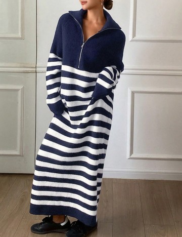 Rochie maxi Shein DAZY, mix culori