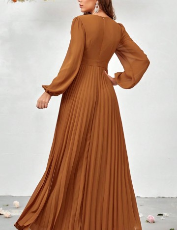 Rochie maxi Shein Belle, maro