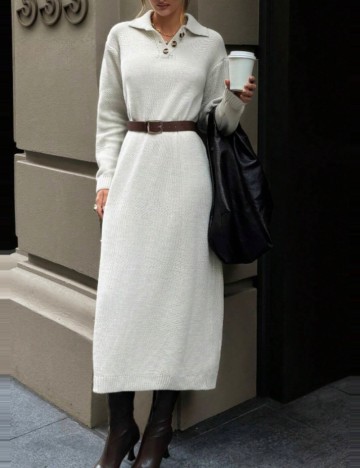 Rochie maxi Shein, bej