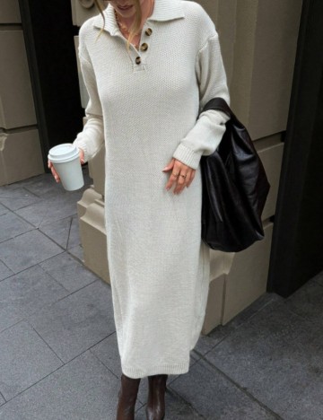 Rochie maxi Shein, bej