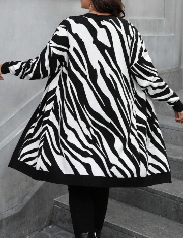 Cardigan Shein Curve+, mix culori