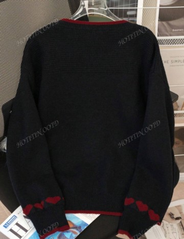 Pulover Shein, negru