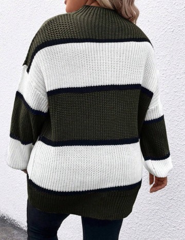 Pulover Shein Curve+, mix culori