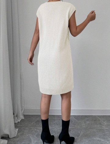 Rochie mini Shein, crem