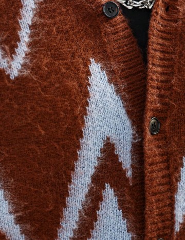 Cardigan Shein MANFINITY, maro