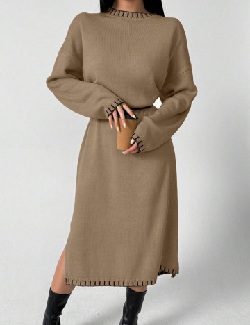 Rochie maxi Shein, maro