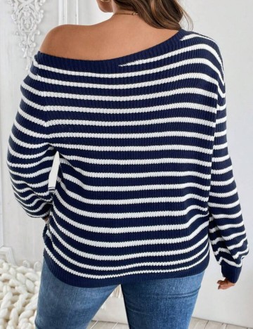 Pulover Shein Curve+, mix culori