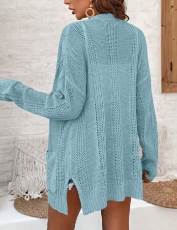 Cardigan Shein, albastru