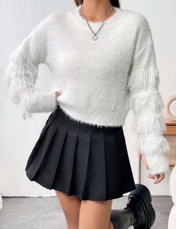 Pulover Shein, alb
