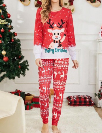 Compleu pijamale Shein Curve+, mix culori