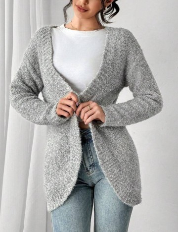Cardigan Shein, gri