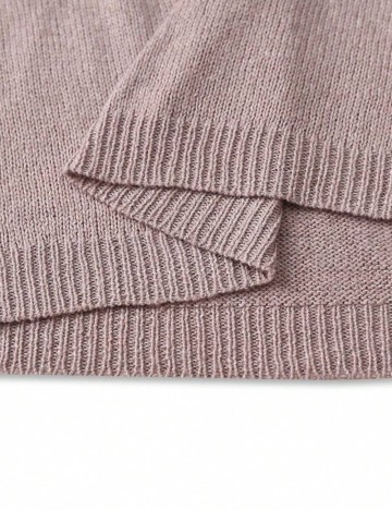 Pulover Shein Curve+, bej