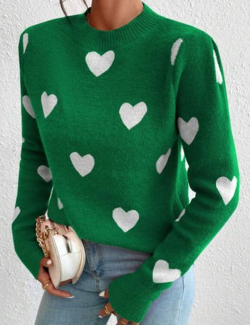 Pulover Shein, verde