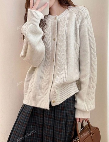 Cardigan Shein, bej