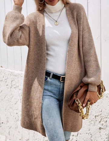 Cardigan Shein, bej