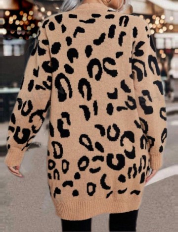 Cardigan Shein Curve+, maro