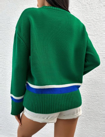 Pulover Shein, verde