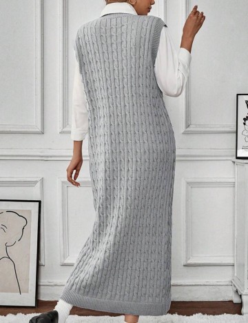 Rochie maxi Shein, gri