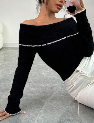 Pulover Shein, negru