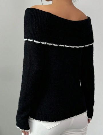 Pulover Shein, negru