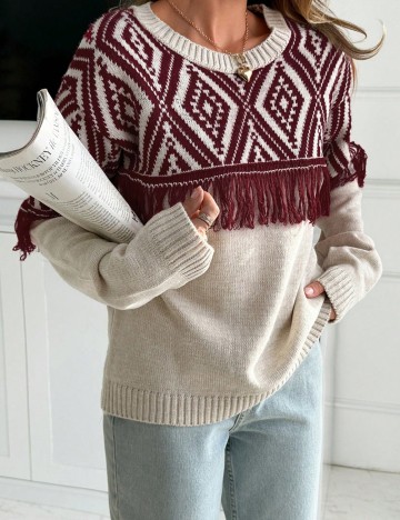 Pulover Shein, mix culori