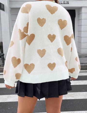 Pulover Shein Curve+, mix culori