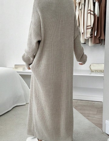 Rochie tricotată Shein, bej