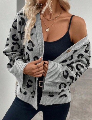 Cardigan Shein, mix culori
