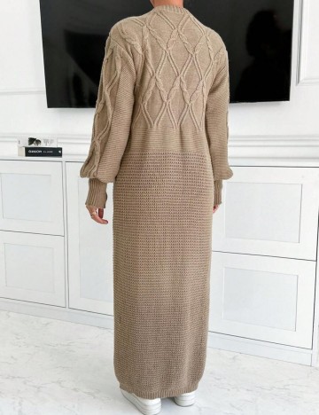 Cardigan lung Shein, maro