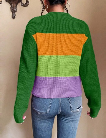 Pulover Shein, mix culori