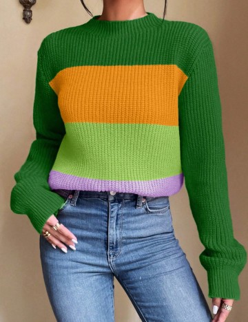 Pulover Shein, mix culori
