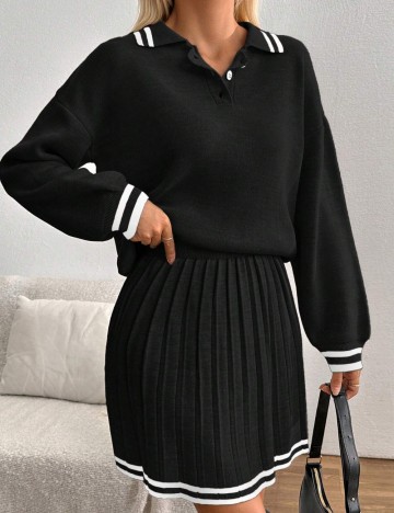 Pulover Shein, negru