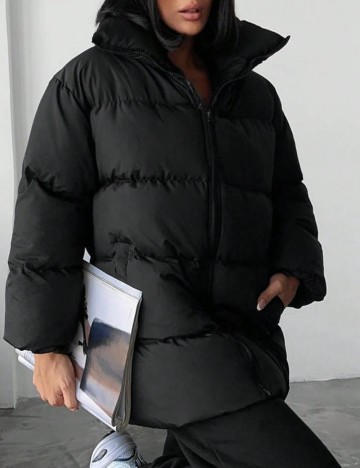 Geacă Shein, negru