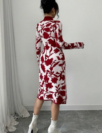 Rochie midi Shein, mix culori