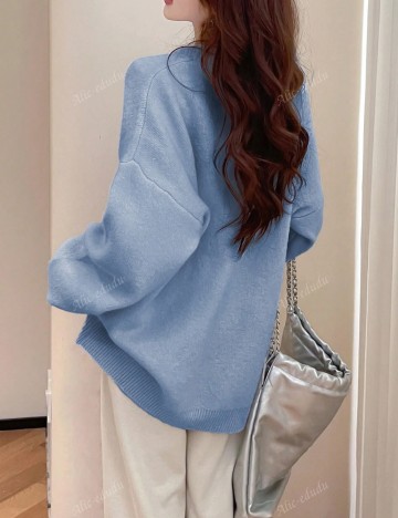 Cardigan Shein, albastru