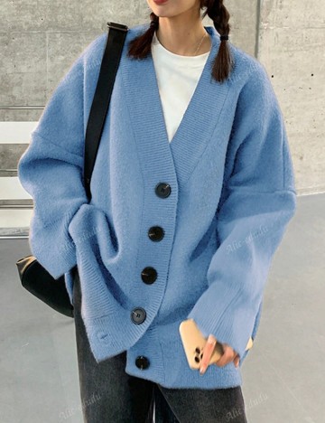 Cardigan Shein, albastru
