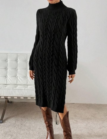 Rochie midi Shein, negru