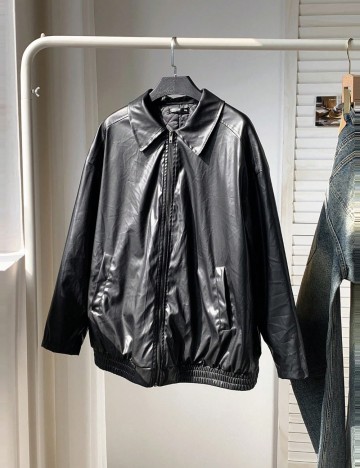 Jachetă Shein Curve+, negru