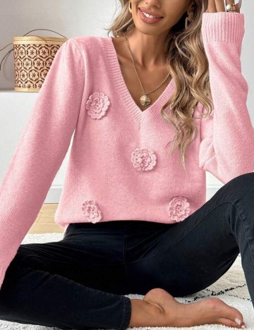 Pulover Shein, roz