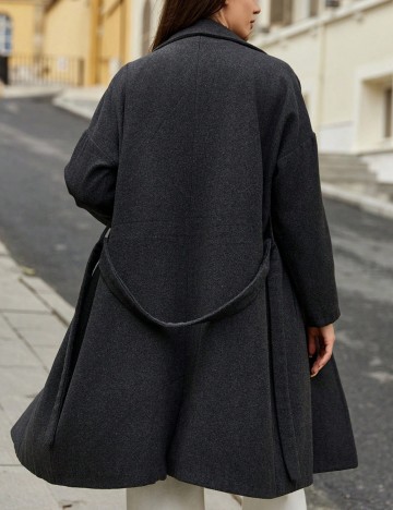 Palton Shein, negru