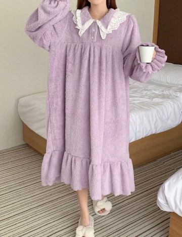 Rochie De Noapte Shein DAZY, mov