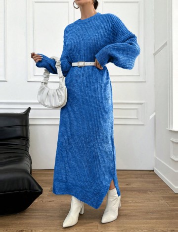 Rochie maxi Shein, albastru