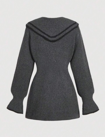 Cardigan Shein MOD, gri
