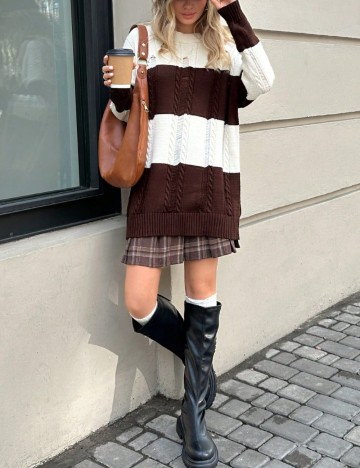 Pulover Shein, mix culori